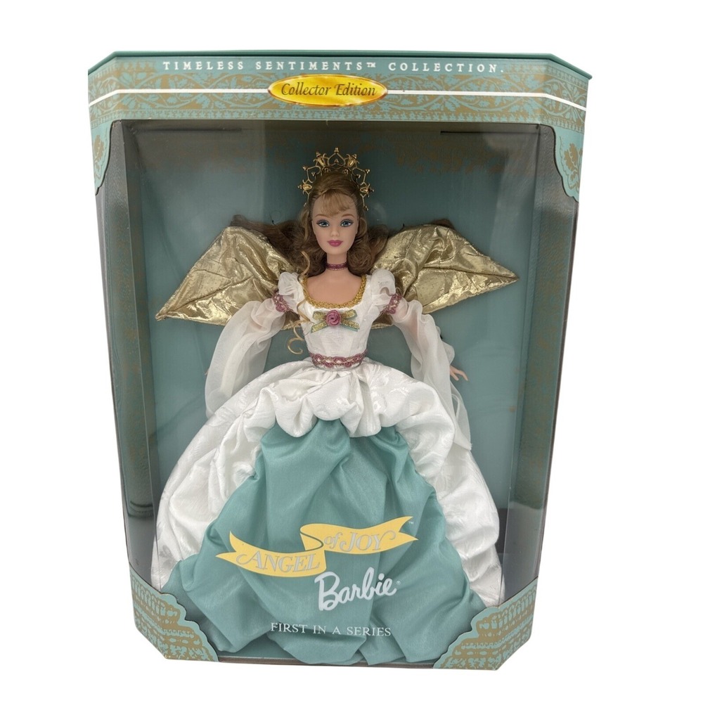 Vintage Barbie, Angel of Joy 1998 Collectible Barbie NRFB First in Series Mattel